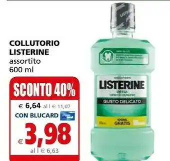 Listerine 4447583 Collutorio