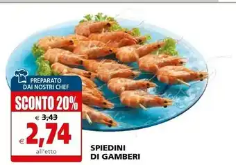 Spiedini Di Gamberi