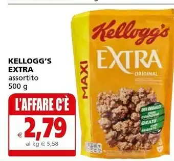 Il Gigante Kelloggs Kellogg's - Maxi Formato Extra Original 500 G(ml) offerta