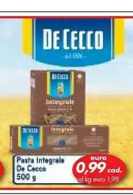 Italmark De Cecco Pasta Integrale offerta