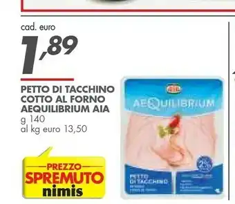 Petto Di Tacchino Cotto Al Forno Aequilibrium