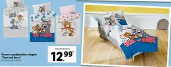 Lidl Parure Copripiumino Singolo Tom And Jerry offerta