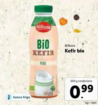Lidl Milbona Kefir Bio offerta