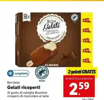 Lidl Bon Gelati Gelati Ricoperti offerta