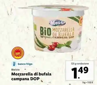 Merivio Mozzarella Di Bufala Campana Dop