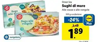 Ocean sea Sughi Di Mare Alle Cozze O Alle Vongole