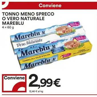 Coop Mareblu Tonno Meno Spreco offerta