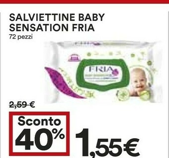 Coop Fria Salviettine Baby Sensation offerta