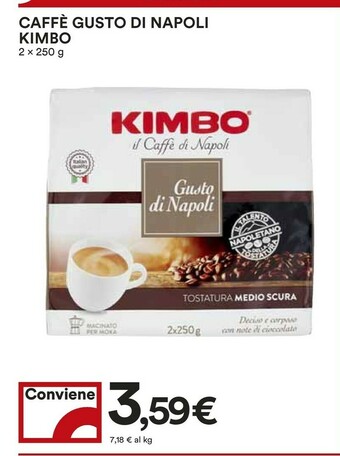 Coop Kimbo Caffe Gusto Di Napoli offerta