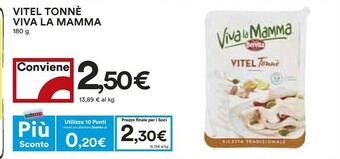 Coop Viva La Mamma Vitel Tonne 180 G offerta