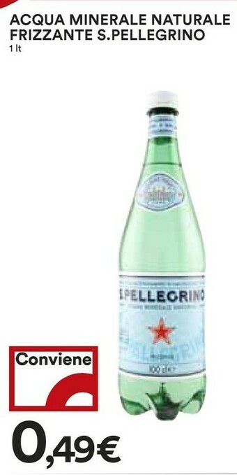 Coop San Pellegrino S. Pellegrino - Acqua Minerale Naturale Frizzante Terme 1000 G(ml) offerta