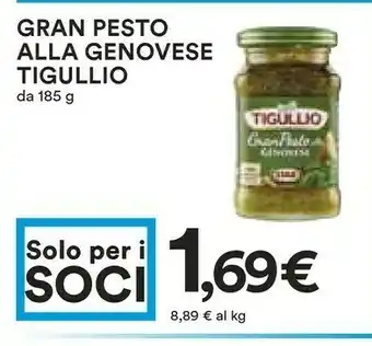 Coop Tigullio Gran Pesto Alla Genovese 185 G offerta