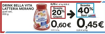Coop Merano - Bella Vita Pesca 200 G(ml) offerta