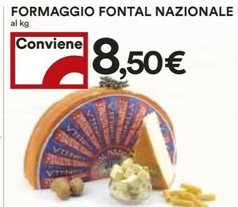 Coop Formaggio Fontal Nazionale offerta