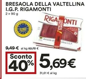Coop Rigamonti - Bresaola Della Valtellina IGP offerta