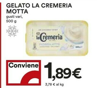Coop Motta La Cremeria Spagnola 500 G(ml) offerta