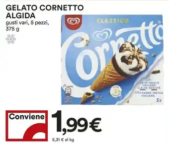 Coop Algida Cornetto Fragola offerta