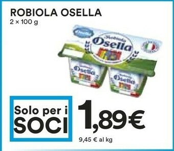 Coop Osella Robiola Con Tartufo offerta