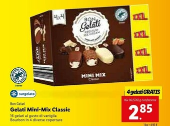 Lidl Bon Gelati Gelati Mini - Mix Classic offerta