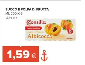 Tigre Consilia Succo E Polpa Di Pera 1200 G(ml) offerta