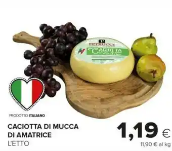 Tigre Caciotta Di Mucca Di Amatrice offerta