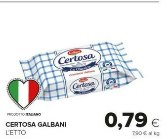 Tigre Galbani Certosa offerta