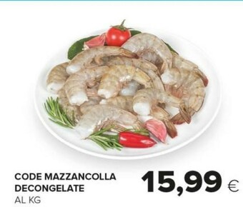 Tigre Code Mazzancolla Decongelate offerta