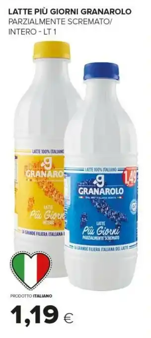 Tigre Granarolo Latte Intero Più Giorni 1000 G(ml) offerta