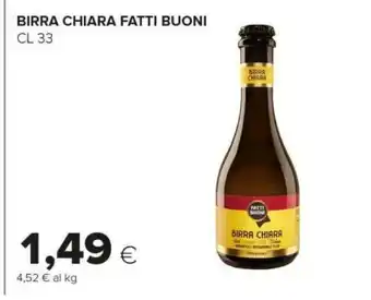 Tigre Fatti Buoni Birra Chiara 330ml offerta