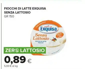 Exquisa Fiocchi Di Latte Senza Lattosio