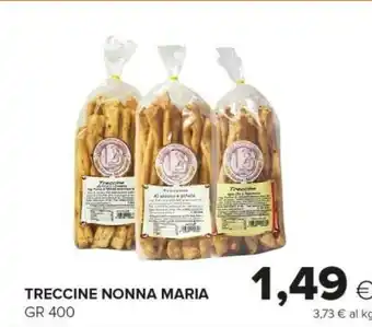 Tigre Nonna Maria - Treccine Al Sesamo E Patate 400 G(ml) offerta