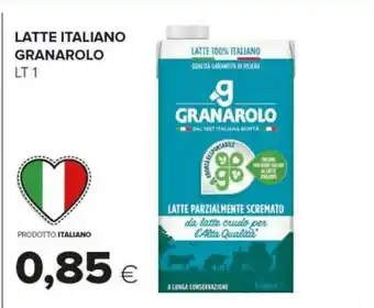 Tigre Granarolo G Plus Da Latte 100% Italiano Parzialmente Scremato 1000 G(ml) offerta