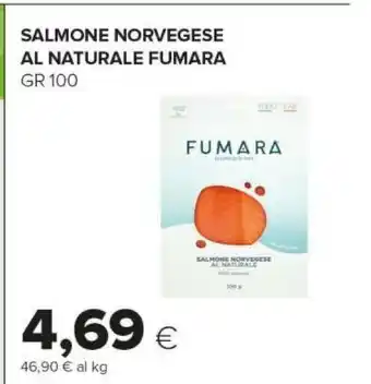 Tigre Fumara Salmone Norvegese Al Naturale 100 Gr offerta