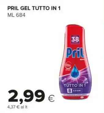 Tigre Pril Gel Tutto In 1 offerta