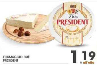 Eurospar FORMAGGIO BRIÉ PRESIDENT offerta