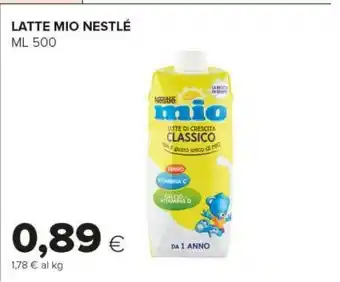 Tigre Nestlè Latte Mio offerta