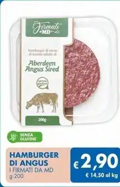 MD Discount Hamburger di angus offerta