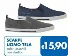 MD Discount Scarpe uomo tela offerta