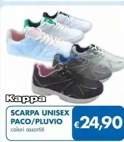 MD Discount Kappa scarpa unisex paco/pluvio offerta