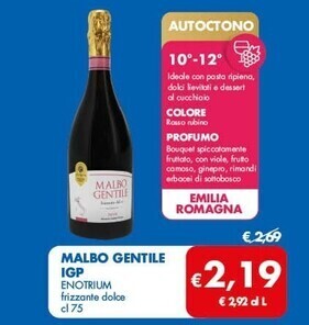 MD Discount Enotrium malbo gentile igp offerta