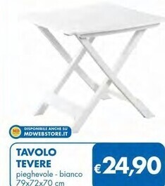 MD Discount Tavolo tevere offerta