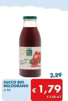 MD Discount Bio più succo bio melograno offerta