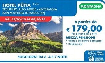 MD Discount Md viaggi offerta