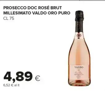 Tigre Brut Valdo Prosecco Doc Rosé Millesimato Oro Puro offerta