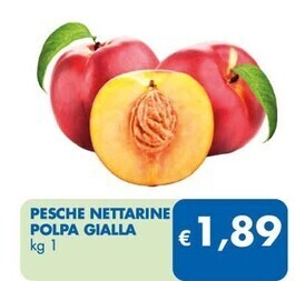 MD Discount Pesche nettarine polpa gialla offerta