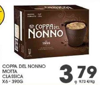 Eurospar COPPA DEL NONNO MOTTA CLASSICA X6 - 390G offerta