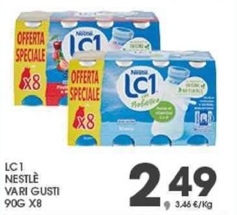 Eurospar LC1 NESTLÈ VARI GUSTI 90G X8 offerta