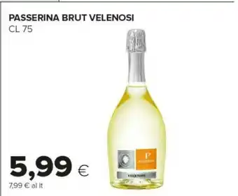 Tigre Brut Velenosi Passerina offerta