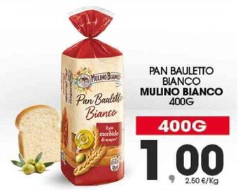 Eurospar PAN BAULETTO BIANCO MULINO BIANCO 400G offerta