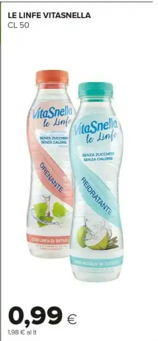 Tigre Vitasnella Le Linfe Con Acqua Di Cocco Reidratante 500 G(ml) offerta